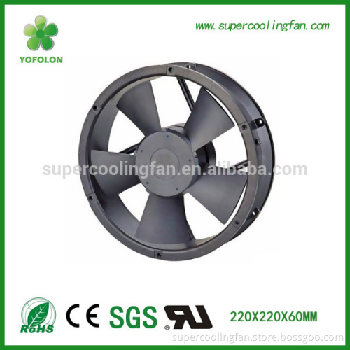 220x220x60mm 110V AC Fan 200mm 220V AC telecom cabinet cooling fan